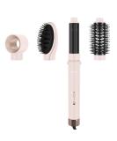 Parwin Pro Beauty 4-in-1 MaxAIR Styler Hair Dryer Brush Set - Hairdryer, Curler, Hot Brush for Styling, Volumizing, and Curling with Ion Care - High-Speed Motor - Pink - Buy Online on GoSupps.com