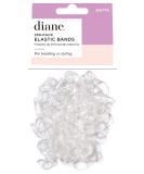 Diane D6775 Clear Elastic Bands for Hair Styling Braids - 250 Count - Buy Online on GoSupps.com
