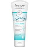 Lavera Foot Cream Base Sensitive - Healing Earth & Bio-Macadamia - Vegan Organic Care for Dry Skin - 4 x 75ml - Soft Supple Feet - Buy Online on GoSupps.com