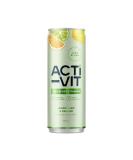 Acti-Vit Sparkling Flavoured Vitamin Water Cans - B Vitamins B5 B6 B9 B12, Vitamin C, D, Zinc, Magnesium, 0 Sugar - 12x 330ml Lemon Lime & Orange - Buy Online on GoSupps.com