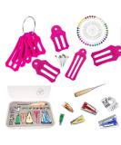 HONEYSEW Bias Tape Maker Tool Kit Set - 15 Sizes - Fabric Folding and Biasing Strips - Buy Online on GoSupps.com