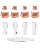 4 Painless Replacement Blades for Finishing Touch Flawless Eyebrow Hair Remover - As Seen On TV - Buy Online on GoSupps.com