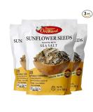 MIXED NUTS Roasted Sunflower Seeds by Premium Orchard - Original Lightly Salted Sunflower Seed In-Shell with Sea Salt Non GMO Gluten Free Snack Vegan KETO Friendly Snacks Low Carb Snack - 3 Bags - Buy Online on GoSupps.com