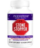Moonstone Kidney Stone Stopper Capsules - Urologist Recommended 2 Week Starter for Kidney Cleanse & Support - 60 Count - Buy Online on GoSupps.com