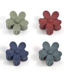 MiDoDo Hawaiian Flower Hair Clips for Women 4 Pack Flower Hair Claw Clips Plumeria Claw Clips for Thin Hair Large Claw Clips for Thick Hair Beach Tropical Hair Accessories for Girls Basic - Buy Online on GoSupps.com