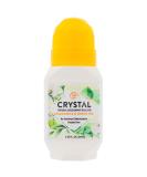 Crystal Essence Chamomile & Green Tea Mineral Deodorant Roll-On 2.25 oz - Pack of 4 - Buy Online on GoSupps.com