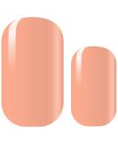 Avoa Beauty Nail Film - Peach Perfect | Opaque Peach Nude Self-Adhesive Long-Lasting Nail Wraps - 16 Thin Designs - Buy Online on GoSupps.com