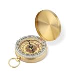 Buy Compass Outdoor 48x13mm - Durable Pocket Compass for Hiking Kids & Adults - Gold Clamshell Design - Buy Online on GoSupps.com