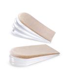 Kimihome Adjustable Orthopedic Heel Lift Inserts, Upgrade and Widen Height Increase Insoles, 1/4" to 1" Gel Shoe Heels Inserts for Leg Length Discrepancies. (4 Layers,1 Pair) - Buy Online on GoSupps.com