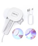 SAVILAND 36W Portable UV LED Nail Lamp for Gel Nails - Folding Stand Nail Dryer for Home DIY Salon - Buy Online on GoSupps.com