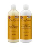 Shea Moisture Raw Shea Butter Shampoo & Conditioner Set - Deep Moisturizing with Sea Kelp & Argan Oil - Sulfate & Silicone Free - Curly Hair Products - 16 Fl. Oz. Each - Buy Online on GoSupps.com