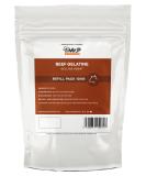 Mr.P Beef Gelatine 100g 250 Bloom Powder - Unflavoured Halal Gluten Free - Gelling Agent for Cooking & Baking - Non-GMO - Resealable Pouch - Buy Online on GoSupps.com