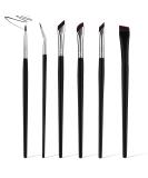 6-Piece Precision Eyeliner Brush Set for Flawless Makeup Application - Buy Online on GoSupps.com