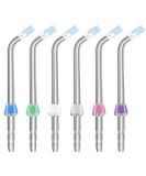 Flosser Replacement Tips for Waterpik Water Flosser Plaque Seeker Replacement Tips Compatible with Waterpik Water Flossers and Other Brand Oral Irrigators Plaque Remove Brisles Tips(6-Pack) 6 Plaque Seeker Tips - Buy Online on GoSupps.com