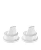 Lifefactory Sippy Caps for 4-Ounce and 9-Ounce BPA-Free Glass Baby Bottles 2-Pack White LF135009C6 - Buy Online on GoSupps.com