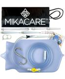 Clear Non-Toxic Silicone Enema Bag Kit for Coffee & Colon Cleansing - 2 Quart Home Colonic Kit - Buy Online on GoSupps.com