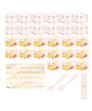 27 x 5ml Transparent Jars with Lids - Ideal for Lip Balm Creams & More | Empty Storage Containers for eCommerce - Buy Online on GoSupps.com