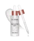 Ucanbe Liquid Highlighter - Hydrating Make-up Luminizer for Body & Face (Silver 02) - Perfect Valentine's Day Gift - Buy Online on GoSupps.com