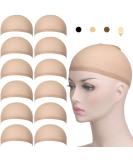 12PCS Beige Nylon Mesh Wig Cap Net by Akstore - Natural Wig Caps - Buy Online on GoSupps.com