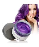 Temporary Hair Wax Color - Ochilima Purple Hair Dye Mud for Men & Women | Washable Styling Cream - 120g - Buy Online on GoSupps.com