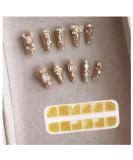 Feifei S Bow 3D Nail Art Decorations Tool - Mini Micro Steel Nail Beads in Gold Box (6 Sizes) - Buy Online on GoSupps.com
