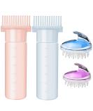 4-Piece Root Ridge Applicator Bottle Set | 180ml Hair Oil & Scalp Massage Brush for Effortless Hair Application | Hairdressing Tools & Self-Coloring Essentials - Buy Online on GoSupps.com