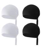 JenPen 4 Pcs Hijab Scarves for Women - Adjustable Islamic Muslim Undercap (Black and White) - Buy Online on GoSupps.com