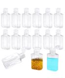 40 Pack 2 Oz Plastic Refillable Bottles with Flip Cap,Clear Empty Hand Sanitizer Bottles,Portable Reusable Containers with Lids for Shampoo,Body Soap,Toner and Lotion - Buy Online on GoSupps.com