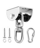 Eapele Heavy Bag Hangers Brackets for Wood Beam 360 Swivel Iron Hanger Only Swivel Hanger - Buy Online on GoSupps.com