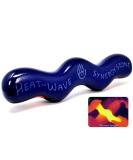 Heat-Wave Synergy Stone (Sapphire) - Contoured Hot Stone Massage Tool for Relaxing and Therapeutic Neck, Back, Legs, and Feet - Ultra-Smooth for Skin or Clothes Massage - Buy Online on GoSupps.com