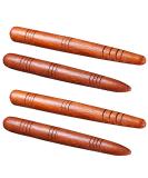 Milists 4-part Thai massage sticks made of wood reflex zone stick hand head face body traditional tools for relaxation travel at home massage device - Buy Online on GoSupps.com