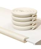 U Shape Edge Protectors For Glass Coffee Table Foam Baby Proofing Safety Bumper Guard Strip Corner Protectors For Kids Suitable For Furniture Fireplace Desk Worktop 6.5 Ft/2m(Round(U-Type white)) - Buy Online on GoSupps.com