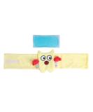Solany Baby Colic Relief Belt | Reusable Heated Tummy Wrap | Adjustable Gas Relief Belly Band | Natural Heating Pad for Babies & Toddlers (Yellow Monster - Buy Online on GoSupps.com