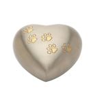 URNS UK Hertford Heart Cremation Ashes Urn Range 5 Inch Pewter - Buy Online on GoSupps.com