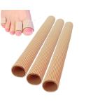 Pack of 3 Silicone Toe Protection Tubes - Gel Finger Bandage & Toe Pad 15 x 1.5 cm - Ultimate Comfort & Relief for Feet - Buy Online on GoSupps.com