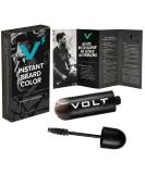 VOLT Grooming Instant Beard Color Single Pack - Smudge and Water Resistant Quick Drying Brush on Color for Beards Mustaches & Eyebrows - 0.35 Fl Oz (10 ml) Auburn (Red) - Buy Online on GoSupps.com