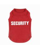 XXL Red Dog T-Shirt & Tank Top - Summer Clothing for Small & Medium Dogs and Cats | Security Sweatshirt - Buy Online on GoSupps.com