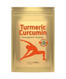 Essentiaglow 30 Turmeric Capsules Joint Health & Flexibility | Natural Inflammatory Inhibitors & Antioxidants | Vegan | 1 Month Supply - Buy Online on GoSupps.com