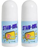 Portable Stain Remover Roller-Ball No-wash Instant Stain Remover Pen Emergency Stain Remover Roller-ball Cleaner Magic Stain Remover Rolling Bead (2pcs) - Buy Online on GoSupps.com