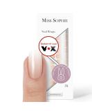 Original Miss Sophie Nail Foils - 24 Ultra-Thin Nude Babyboomer Polish Strips for Stunning Manicure & Pedicure | Compatible with Natural Gel Acrylic & Shellac Nails - Buy Online on GoSupps.com