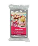 Funcakes Rollfondant Stone Gray - Easy to Use Smooth & Flexible Cake Decor Halal Kosher Gluten-Free 250g - Buy Online on GoSupps.com