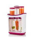 Wallfire Baby Food Squeeze Station - Homemade DIY Fresh Fruit Juice Maker with 10 Replacement Bags - Buy Online on GoSupps.com