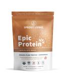Sprout Living Epic Protein - Organic Chocolate Maca Plant Protein + Superfoods 1 lb - Buy Online on GoSupps.com