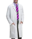 VOGRYE Professional Lab Coat for Men Women Long Sleeve White Unisex White Medium - Buy Online on GoSupps.com
