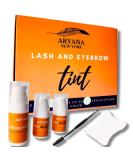 ARYANA New York Lash and Eyebrow Kit - 10 Applications - Black & Brown (5ml) | Complete Lash & Brow Set with Brush - Buy Online on GoSupps.com