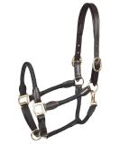 PFIFF Leather Halter Lina - Adjustable Black Horse Halter XFull Size | Premium Equestrian Gear - Buy Online on GoSupps.com