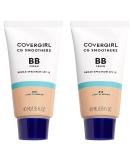 COVERGIRL Smoothers BB Cream SPF 15 - 2 Count | Lightweight for Light to Medium Skin Tones (1.35 Fl Oz Each) - Buy Online on GoSupps.com