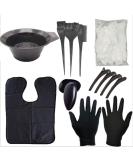 Premium Hair Dye Set with Brush Bowl Gloves & Ear Protection Perfect for DIY Hair Coloring - Buy Online on GoSupps.com