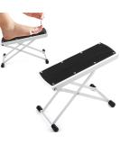 Pedicure Foot Rest - Non-Slip Home Beauty Footrest | 6 Heights Adjustable for Easy Pedicures | Sturdy Manicure Foot Rest in White - Buy Online on GoSupps.com