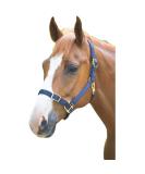 Shires Adjustable Pony/Horse Headcollar - Black Full Navy Full - Buy Online on GoSupps.com